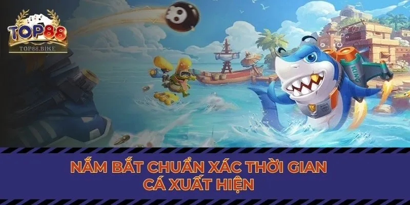 Nắm bắt chuẩn xác thời gian cá xuất hiện