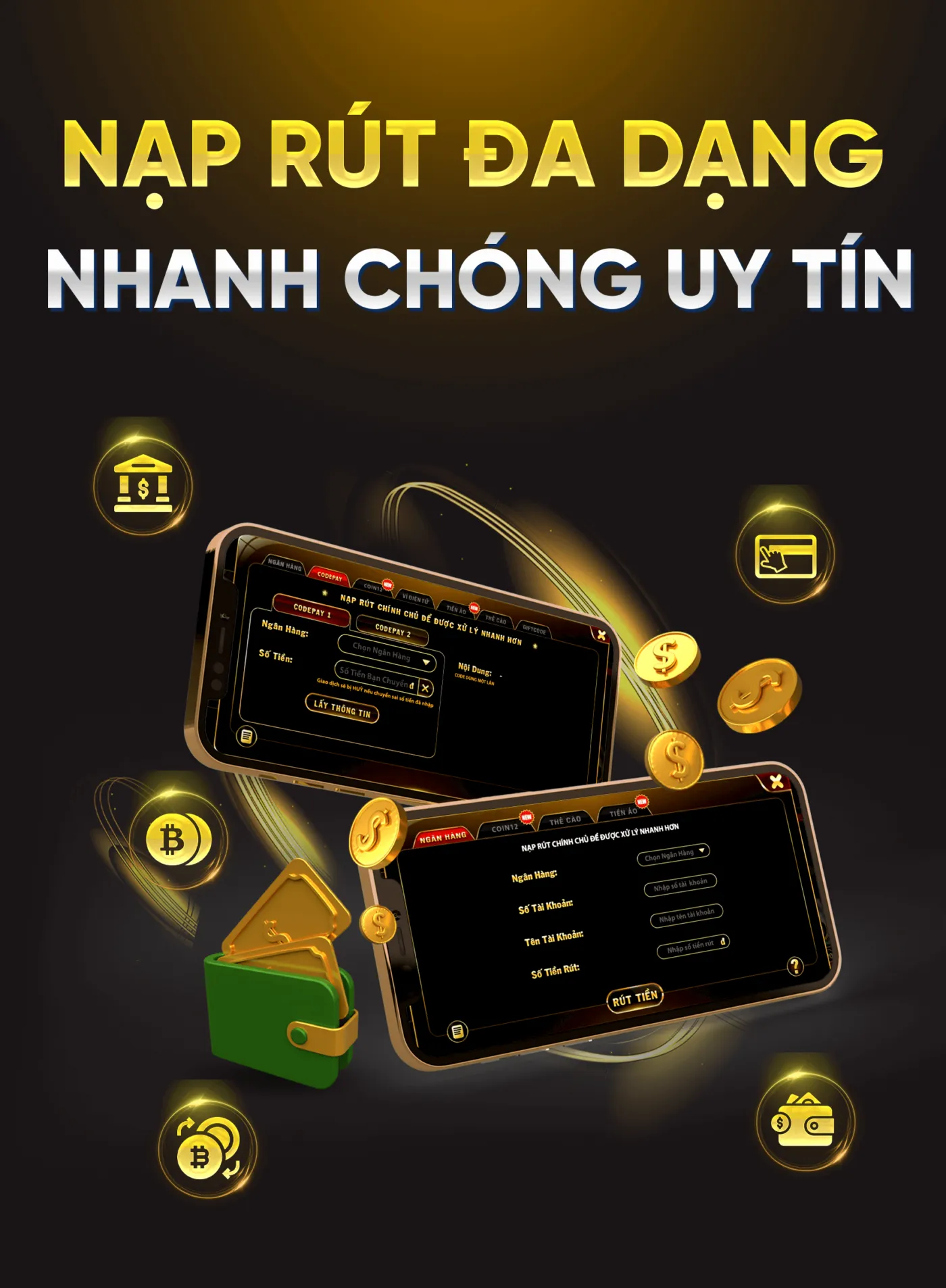 Nạp rút tại Top88 nhanh chóng